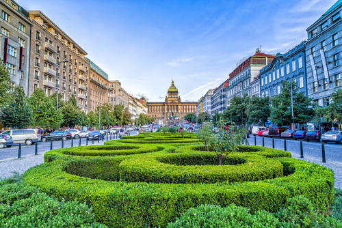 Plaza Wenceslao, uno de los lugares que ver en Praga