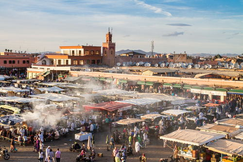 Yamaa el Fna, la plaza más grande de Marrakech