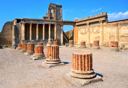 Pompeya cerca de Nápoles