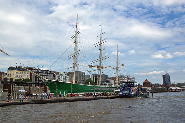 Rickmer Rickmers en Hamburgo
