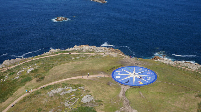 Rosa delos Vientos en la Torre de Hércules