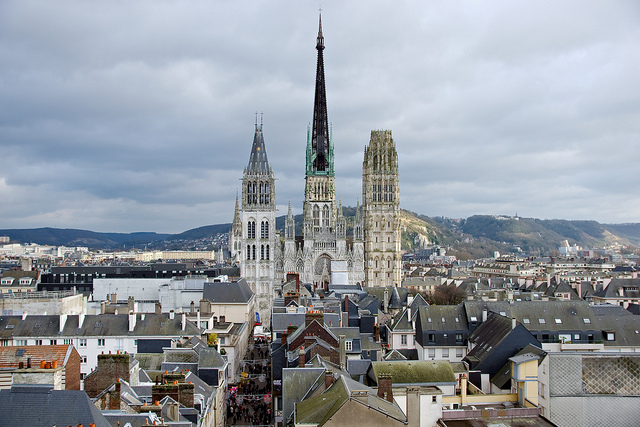 Rouen en Normandía