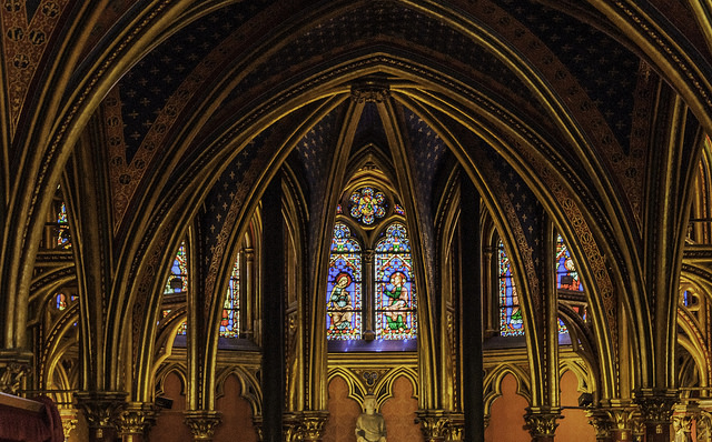 Interiior de la Sainte-Chapelle