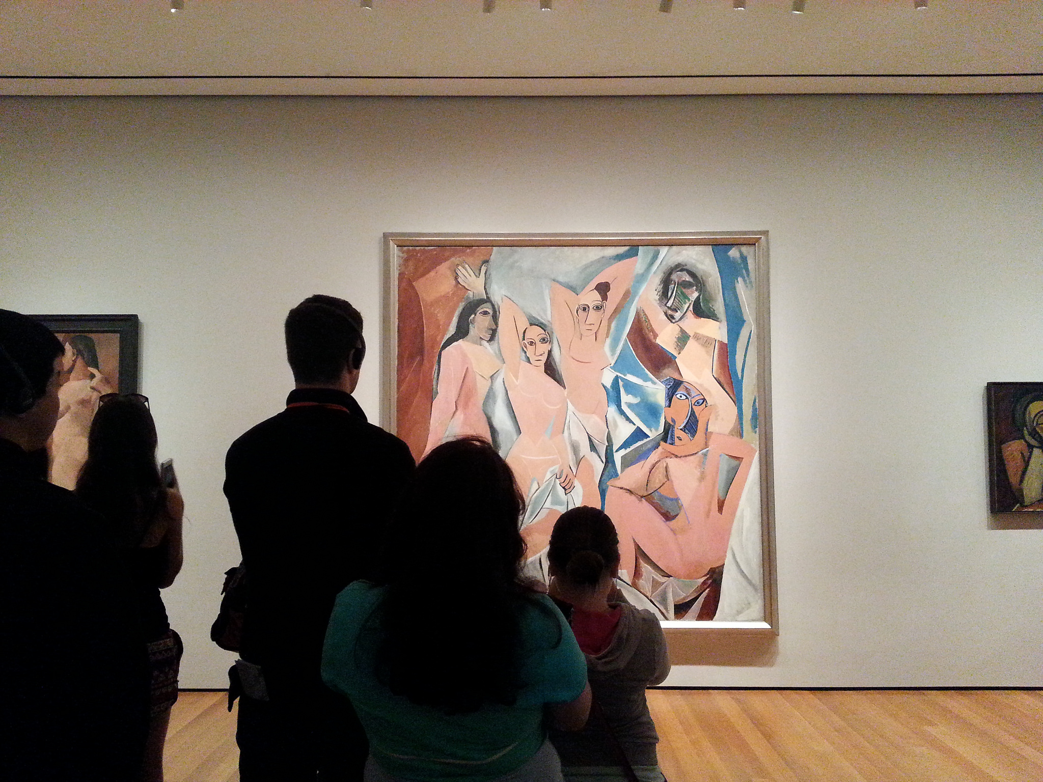 LAs señoritas de Avignon en el MoMA