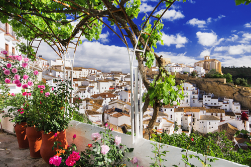 Vista de Setenil de las Bodegas