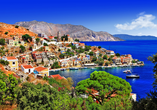 Symi en las islas griegas