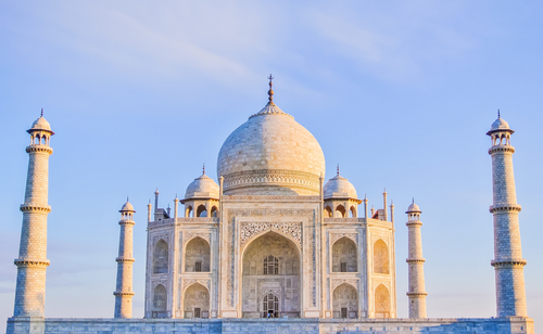 Vista del Taj Mahal