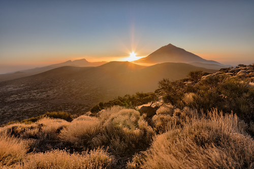 Atardecer en el Teide