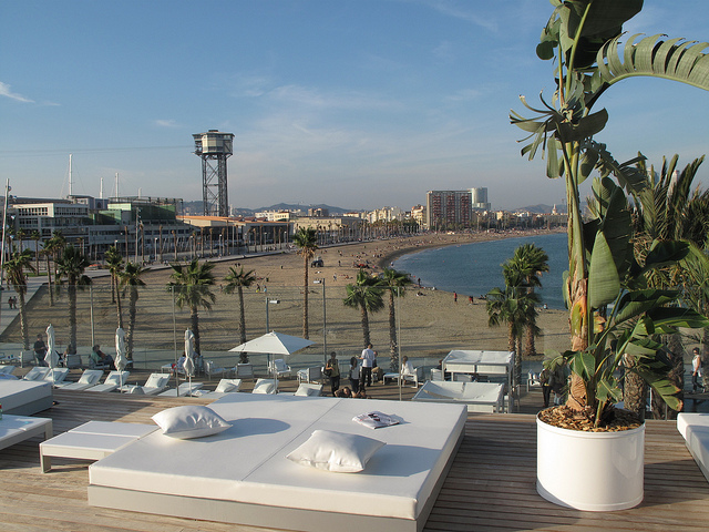 Terraza del W Barcelona