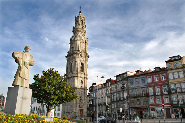 Torre de los Clérigos de Oporto
