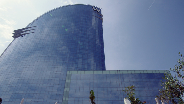 Fachada del W Barcelona
