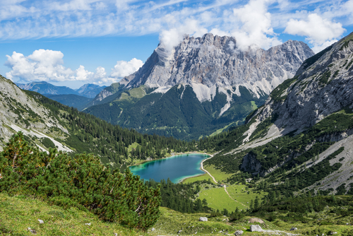 Zugspitze en Baviera