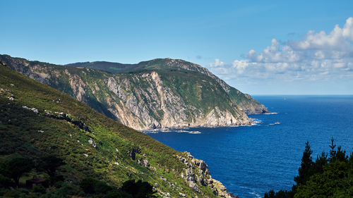 Acantilados de Cedeira en Galicia, uno de los sitios más bonitos de España