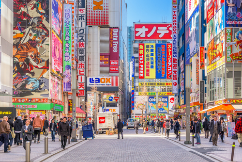 Akihabara, uno de los lugares de Tokio que visitar
