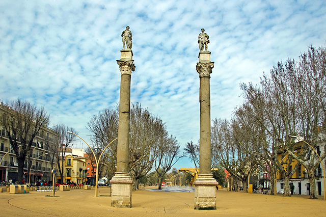Alameda de Hércules en Sevilla