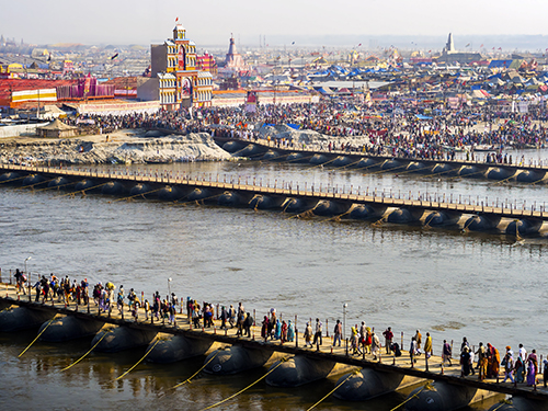 Allahabad en el río Ganges