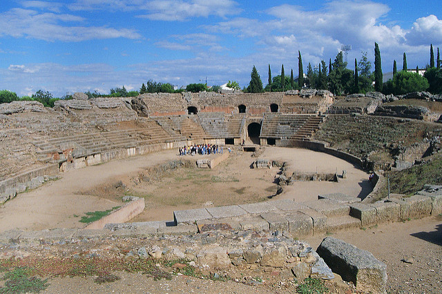 Monumentos de Mérida: anfiteatro