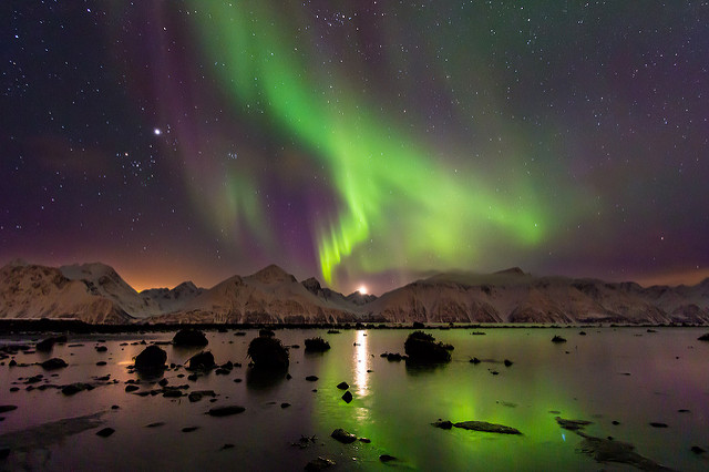 Auroras boreales en Noruega