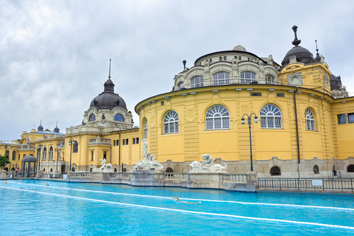 Baños Szechenyi en Budapepst