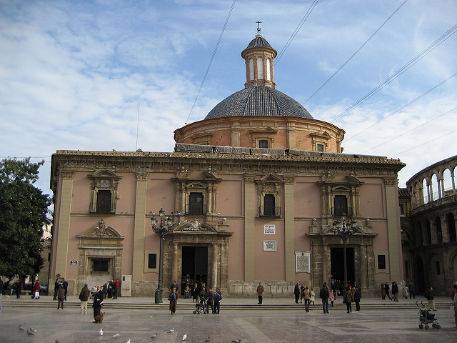 Basílica delos desamparados de Valencia