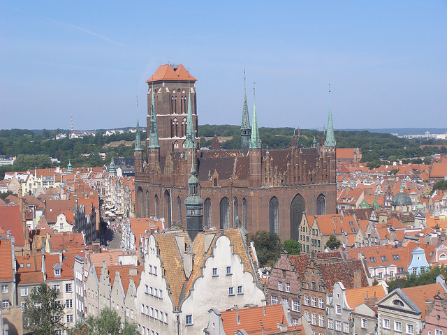 Basílica de Santa María, uno delos lugares que ver en Gdansk