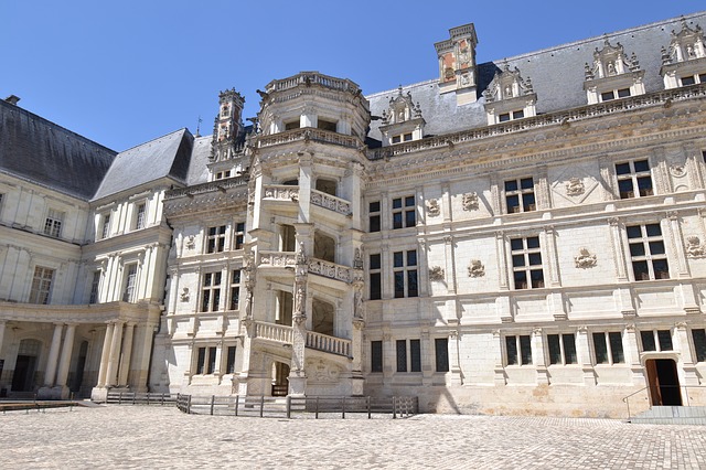 Castillo de Blois en el Loira