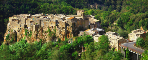Calcata, uno de los pueblos con encanto cerca de Roma