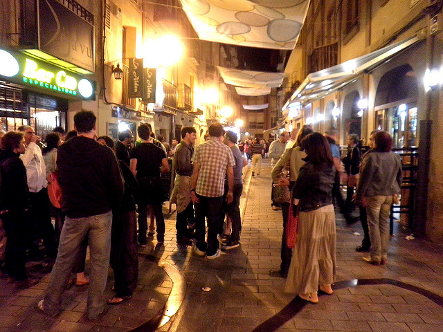 Calle Laurel en Logroño