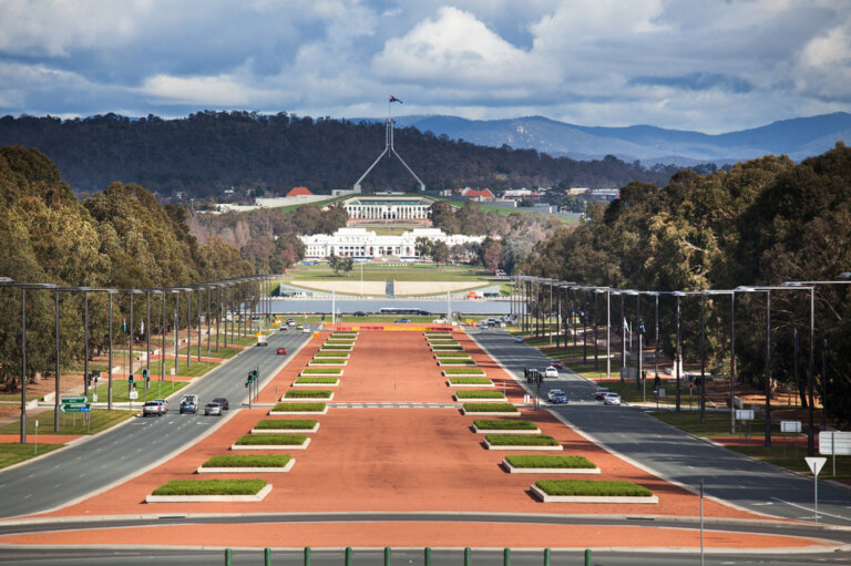 Visita Canberra, la moderna capital de Australia