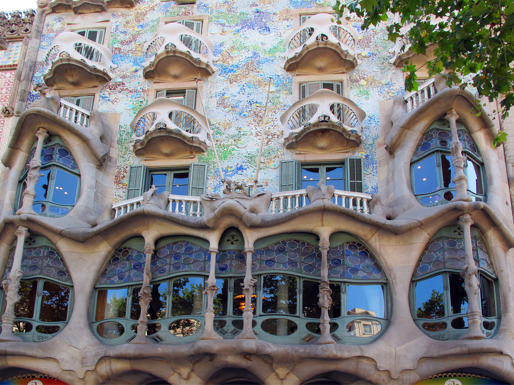 Casa Batlló, uno de los edificios más singulares