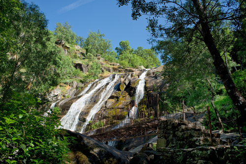 Cascada del Caozo en el Valle del Jerte