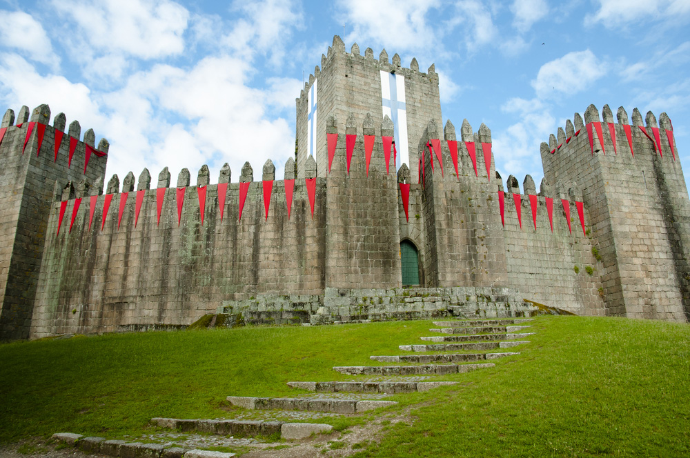 Castillo de Guimaraes en Portugal