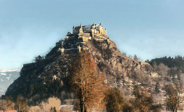 Castillo de Hochosterwitz en Austria