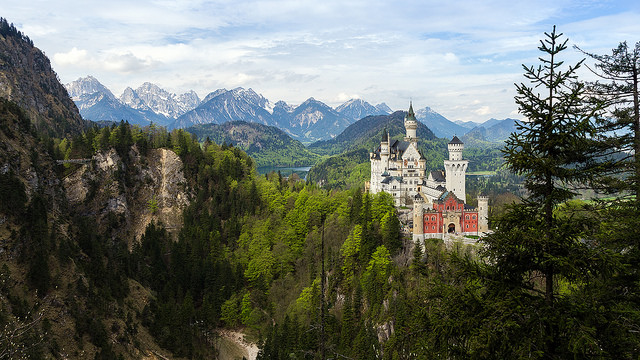 Castillo del Rey Loco, Neuschwanstein