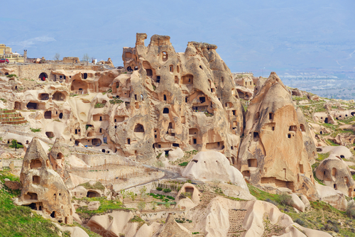 Castillo de Usichar en Capadocia
