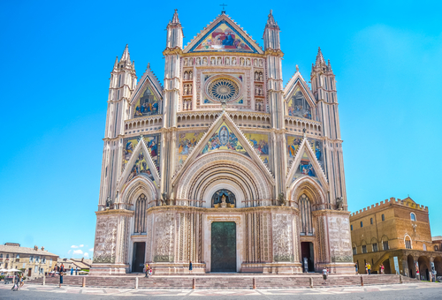 Catedral de Orvieto en Italia