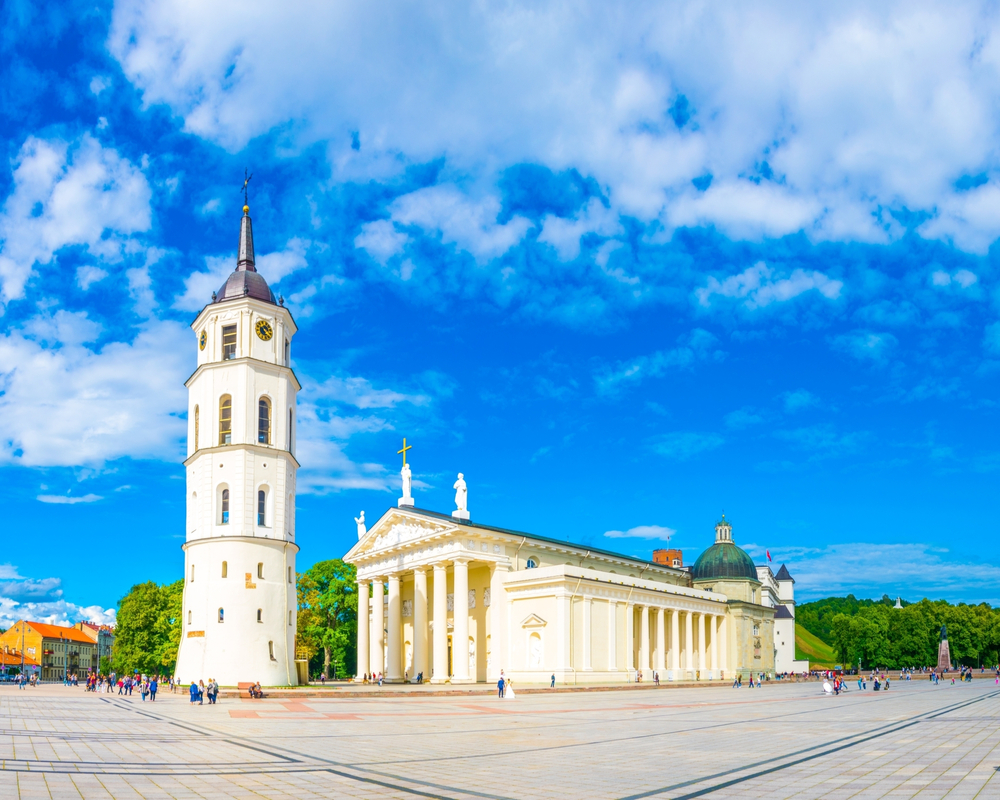 Catedral de San Estanislao en Vilna, capital de Lituania
