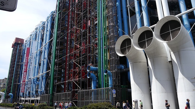 Centro Pompidou, uno de los museos de París