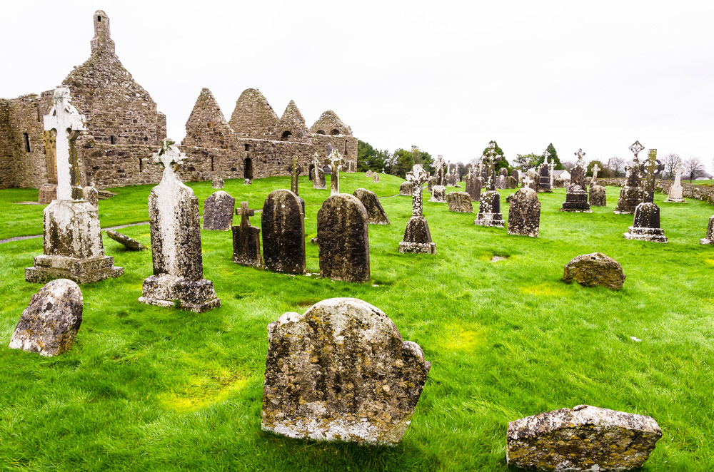 Clonmacnoise en Irlanda