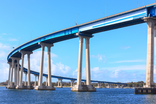 Puentes de Estados Unidos, Coronado Bridge en San Diego