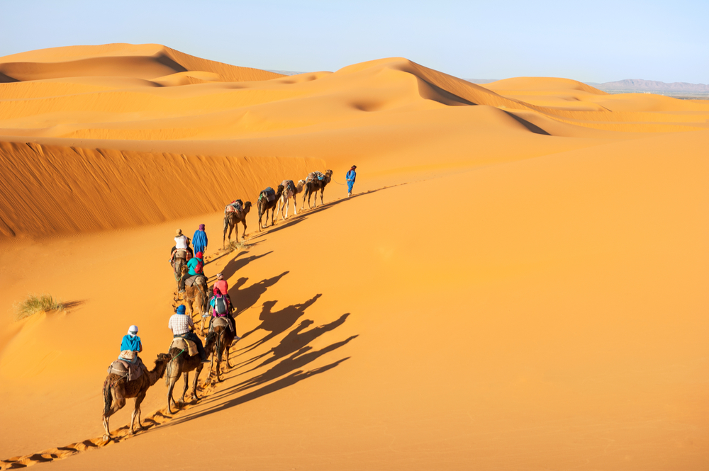 Desierto del Sahara en Marruecos