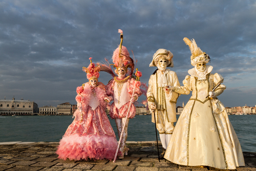 Disfraces de Carnaval en Venecia