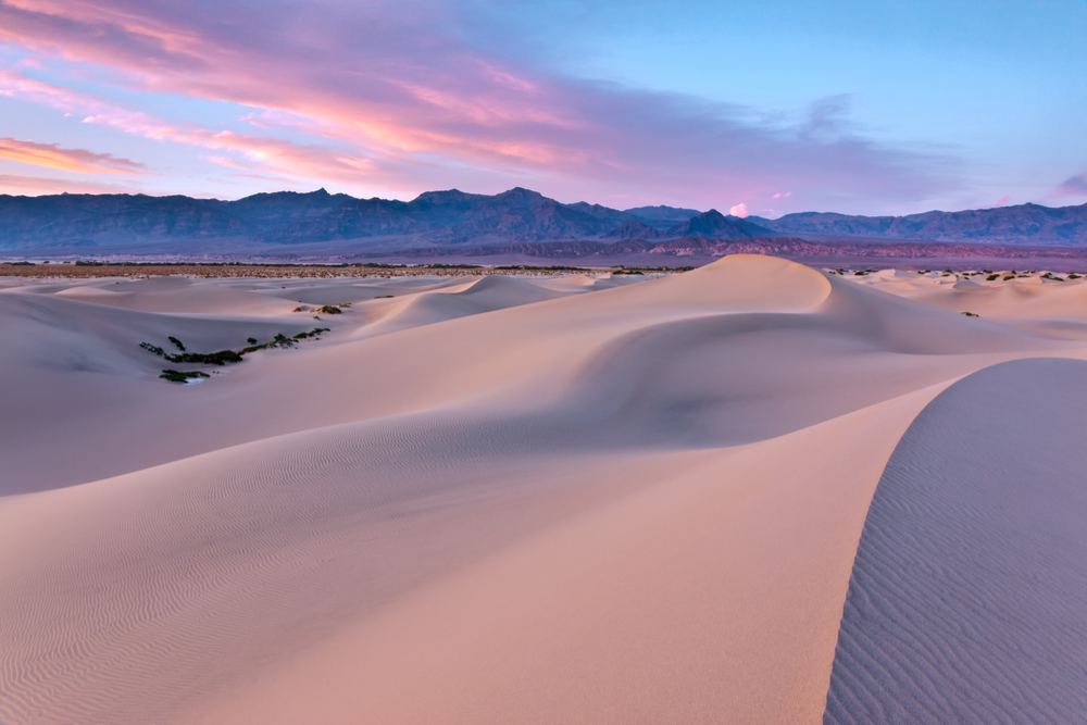 Dunas en el Valle de la Muerte