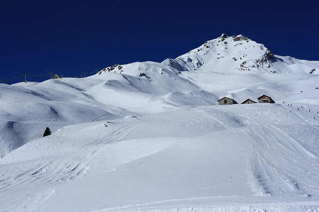 Estación de esquí de Arosa en Suiza