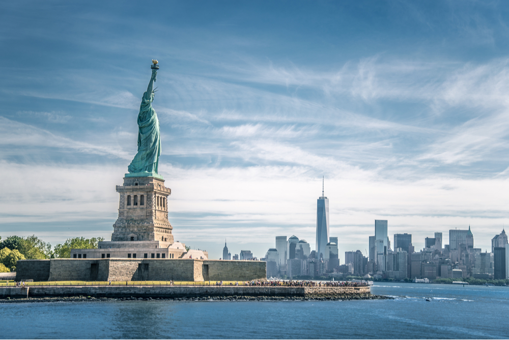 Estatua de la Libertad en Nueva York