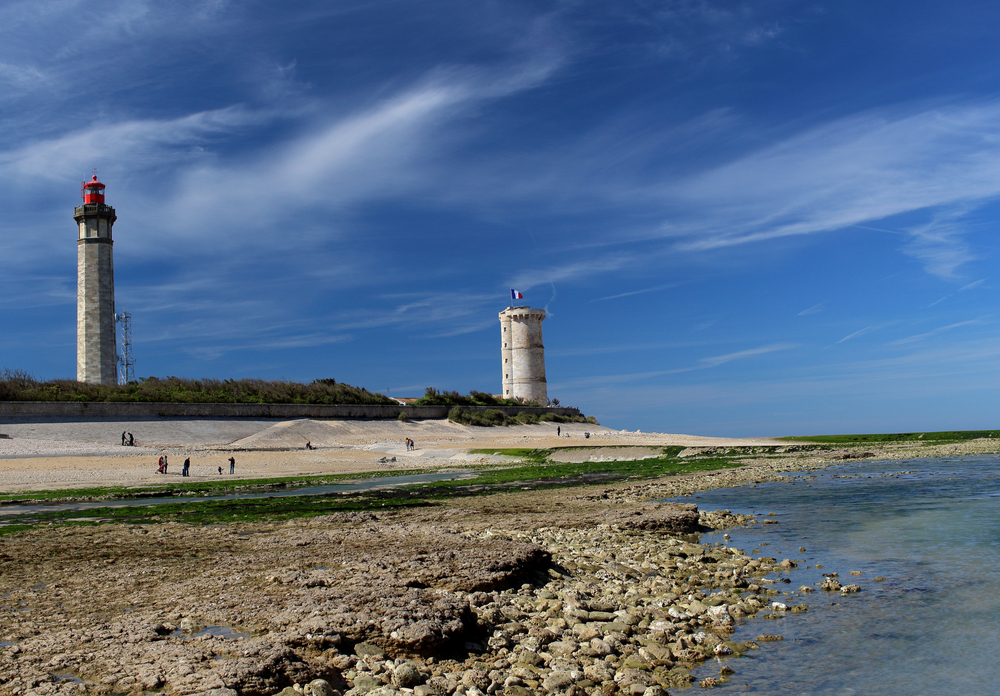 FAro de las ballenas en la isla de Re