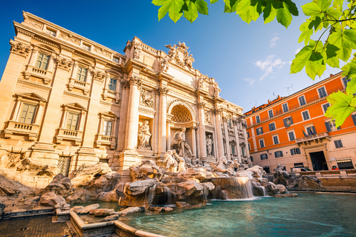 Fuentes de Roma, Fontana di Trevi