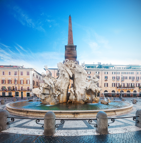 Fuentes de Roma: Cuatro Ríos