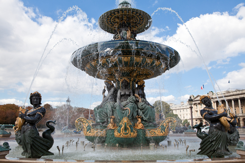 Fuente de la Plaza de la Concordia de París