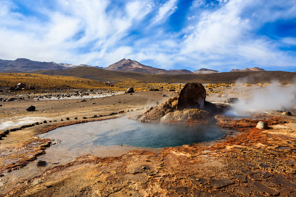 Géiseres de Tatio en San Pedro de Atacama